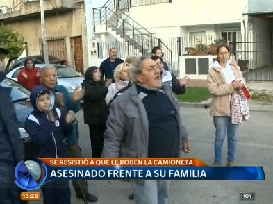 Se resistió al robo de su camioneta y le dieron un balazo en la nuca