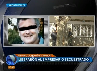 Pagaron casi 2 millones de pesos para liberar al empresario raptado
