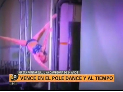 Venció a la Pole Dance y al tiempo
