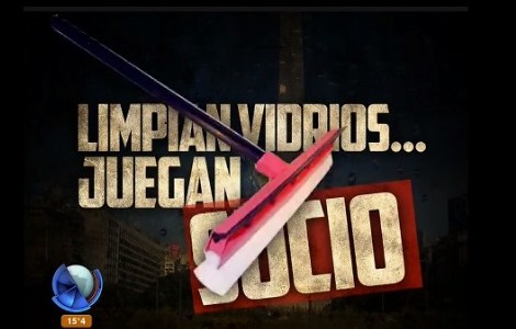 Limpiavidrios que juegan sucio: robos en plena Avenida 9 de Julio