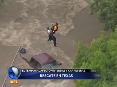Dramático rescate en Texas