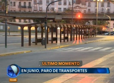 Anuncian paro de transporte para la primera semana de junio