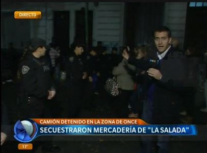 Secuestraron mercadería de "La Salada"