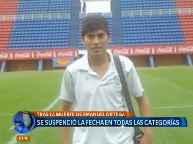No habrá fútbol el fin de semana por la muerte del jugador Emanuel Ortega