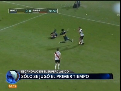 Poco fútbol, con un River muy sereno y un Boca nervioso en el tiempo que jugaron