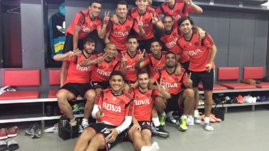 River festejó la clasificación con foto y mensaje para Boca: "Dos veces en seis meses"
