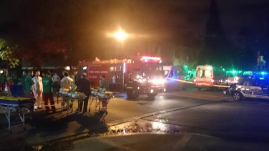 Cuatro muertos al incendiarse un geriátrico en Belgrano