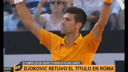 Djokovic ganó en Roma y los argentinos ascendieron en el ranking