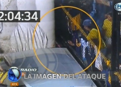 Video: así atacaron a los jugadores de River en la Bombonera