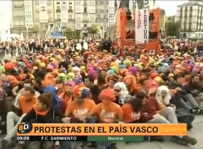 Protestas en el País Vasco
