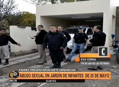 Denuncian abusos sexuales en un jardín de 25 de Mayo