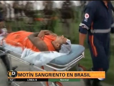 Motín sangriento en una cárcel de Brasil