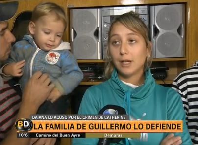 Crimen de Catherine: la familia de Guillermo lo defiende