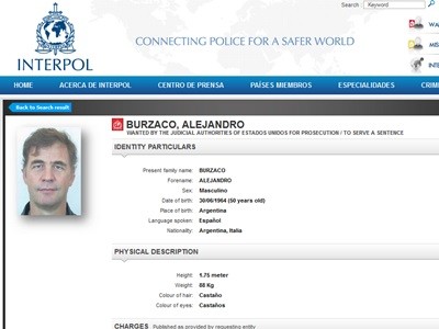 Interpol publicó las fotos de los argentinos prófugos en la causa de la FIFA