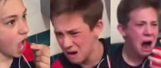 Videoviral: la reacción de un nene que se come el ají más picante del mundo