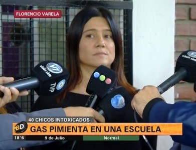 Florencio Varela: alumno tiró gas pimienta en un colegio privado y dejó más de 20 lesionados