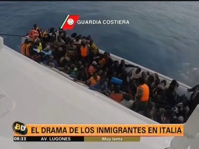 Más inmigrantes rescatados en el Mediterráneo (1)