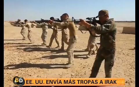 Estados Unidos envía más tropas a Irak