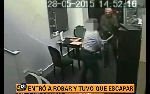 Gran Bretaña: entró a robar pero tuvo que escapar