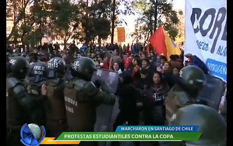 La Copa América arrancó en medio de protestas estudiantiles