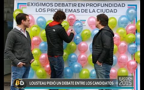 Lousteau reclama debate entre candidatos