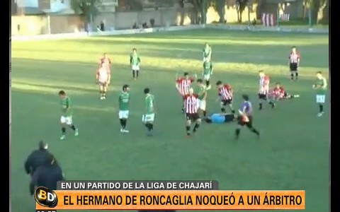 Roncaglia tiene un hermano con pocas pulgas