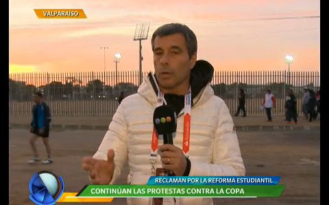 Continúan las protestas contra la Copa América