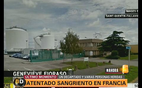 Un hombre decapitado y ataque a una envasadora de gas en un atentado islamista en Francia