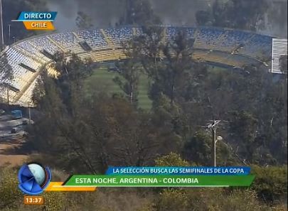 Argentina-Colombia: espiamos el estadio