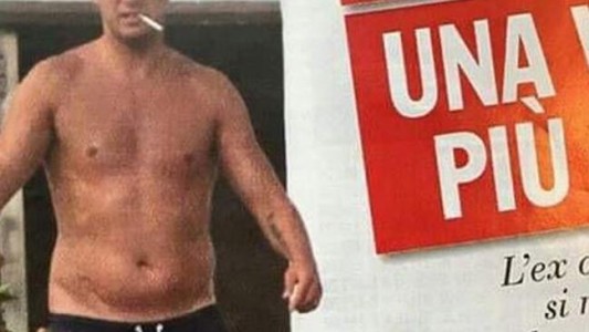 Maxi López, "cazado" por los paparazzis fumando y con sobrepeso