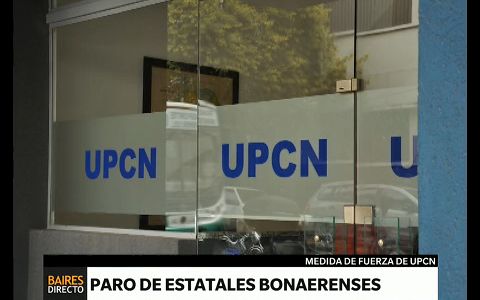 Paro de estatales bonaerenses porque no les dieron un asueto
