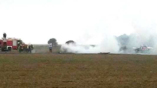 Cayó una avioneta de entrenamiento de la Fuerza Aérea y murieron dos pilotos