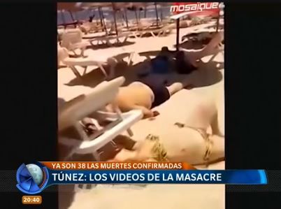 Túnez: los videos de la masacre
