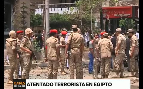 Murió el fiscal general de Egipto en un atentado terrorista
