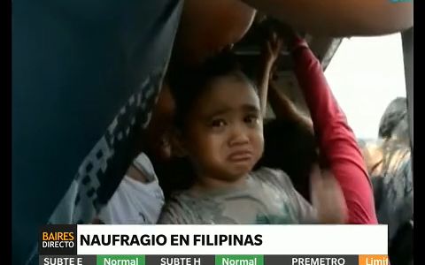Naufragio de un ferry en Filipinas con más de 40 muertos