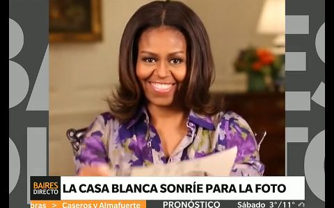 La Casa Blanca autorizó a tomar fotos en su interior