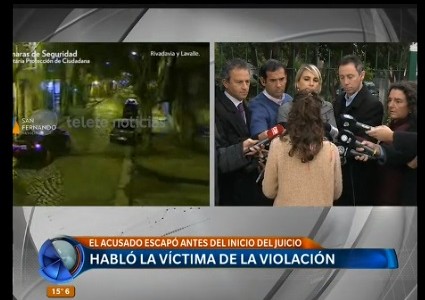 Violador se fugó antes del juicio: víctima expresó "decepción" de la justicia