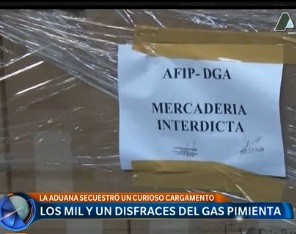 Los disfraces del gas pimienta
