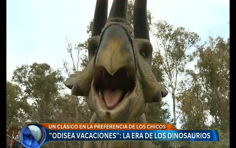 Vacaciones de Invierno: la era de los dinosaurios