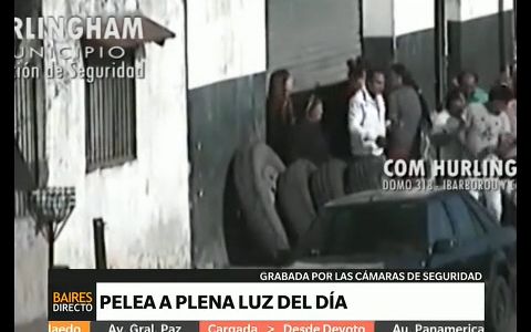 Batalla campal entre dos familias gitanas a plena luz del día