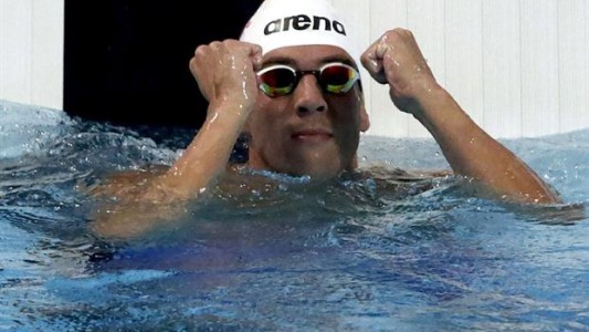 Federico Grabich, histórico: fue bronce en los 100m libre del Mundial de natación