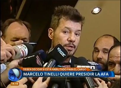 Marcelo Tinelli quiere presidir la AFA