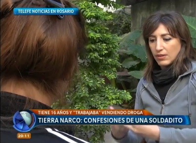Tierra narco: confesiones de una " soldadito" rosarina