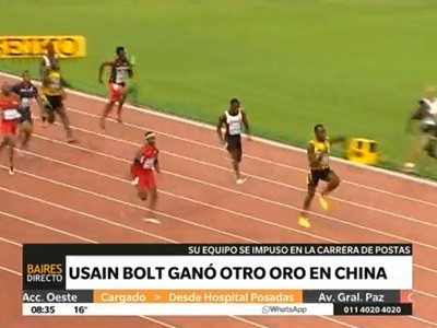 Usain Bolt ganó otro oro en China
