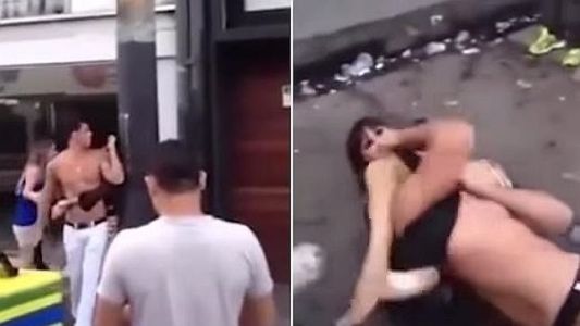 La mujer que evitó con una llave de artes marciales que un hombre del doble de su tamaño se peleara