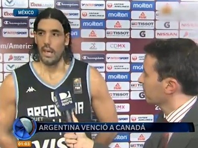 Soberbia actuación de Luis Scola en una nueva victoria argentina