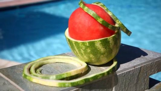 Furor en Youtube por el ex ingeniero de la NASA que juega con una sandia
