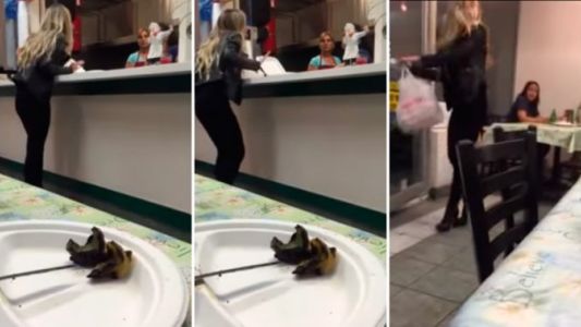 Video: maltrató a latinas por no hablar inglés y recibió su merecido