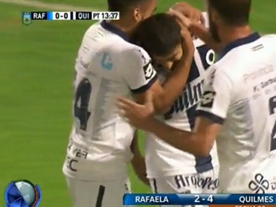 Quilmes sigue invicto desde que asumió Sava: 4 a 2 a Rafaela