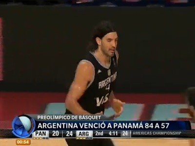 Argentina sigue de racha en el Preolímpico de Básquet y está en semifinales